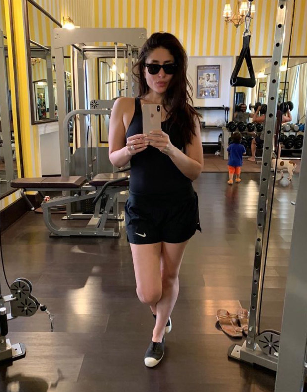 This gym selfie of Kareena Kapoor Khan is going viral; and the reason may be Saif Ali Khan and Taimur Ali Khan