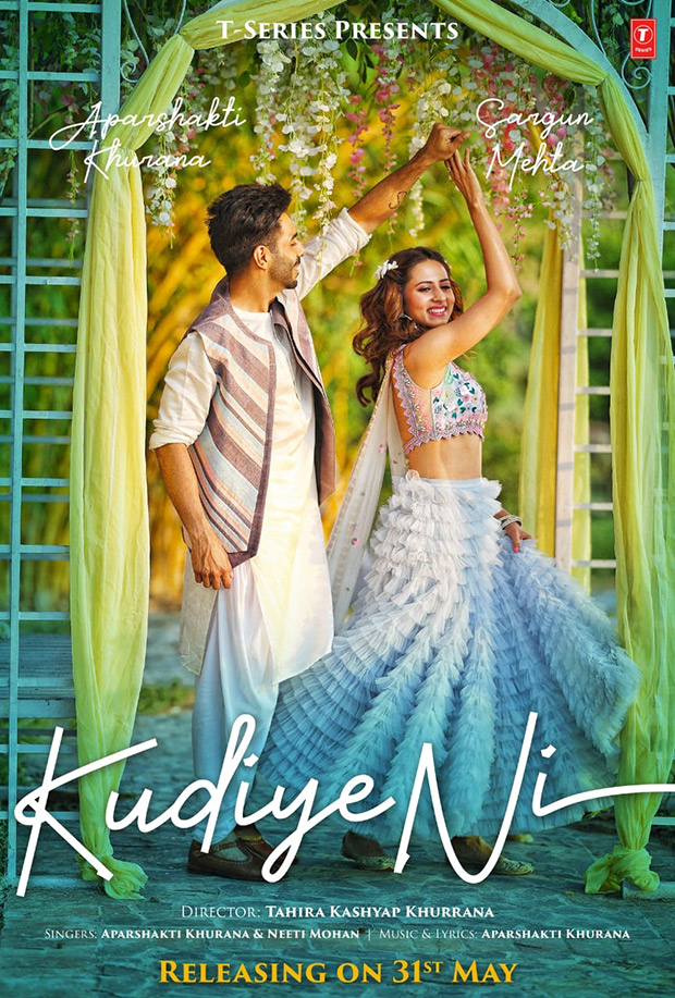 Aparshakti Khurrana to make his debut as a composer and singer with 'Kudiye Ni' song, Sargun Mehta to feature in music video