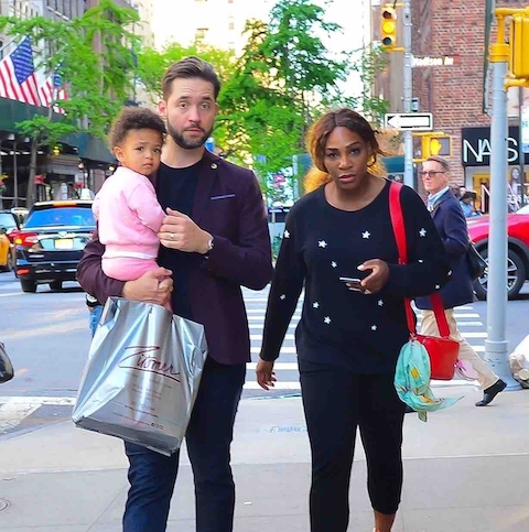 serena williams married the right guy