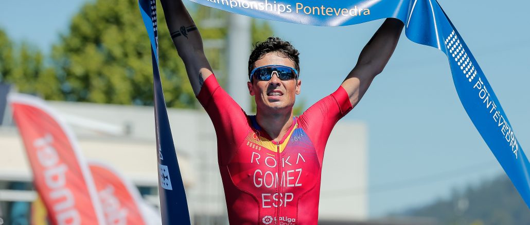 ITU Spain Javier Gomez triathlon,
