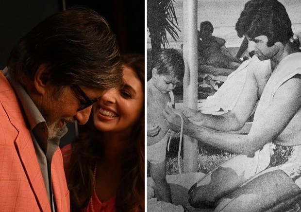 Shweta Bachchan comments on this throwback photo shared by her father Amitabh Bachchan and here’s what she has to say! 