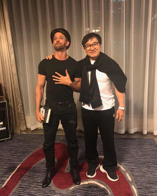 PHOTOS: Hrithik Roshan shares his incredible experience after meeting Jackie Chan in China