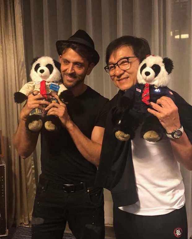 PHOTOS: Hrithik Roshan shares his incredible experience after meeting Jackie Chan in China