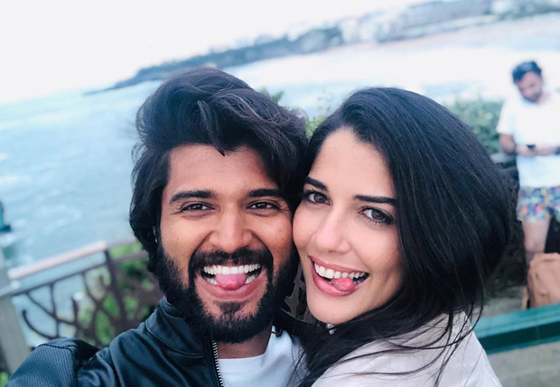 This photo of Vijay Deverakonda making goofy faces with Brazilian actress Izabelle Leite is going viral