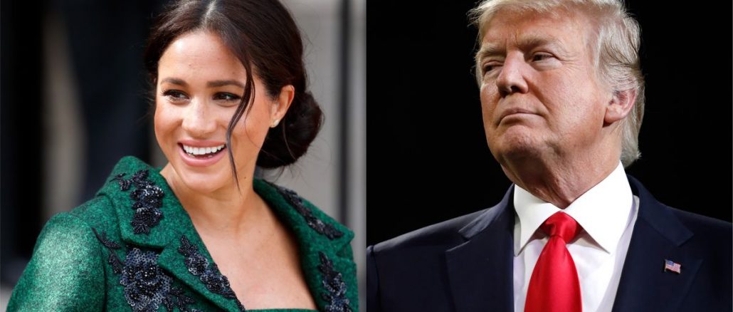 US President Donald Trump Duchess of Sussex nasty,