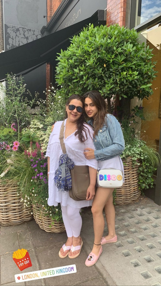 Here’s how Sara Ali Khan and Amrita Singh are enjoying some mother-daughter time in London! 