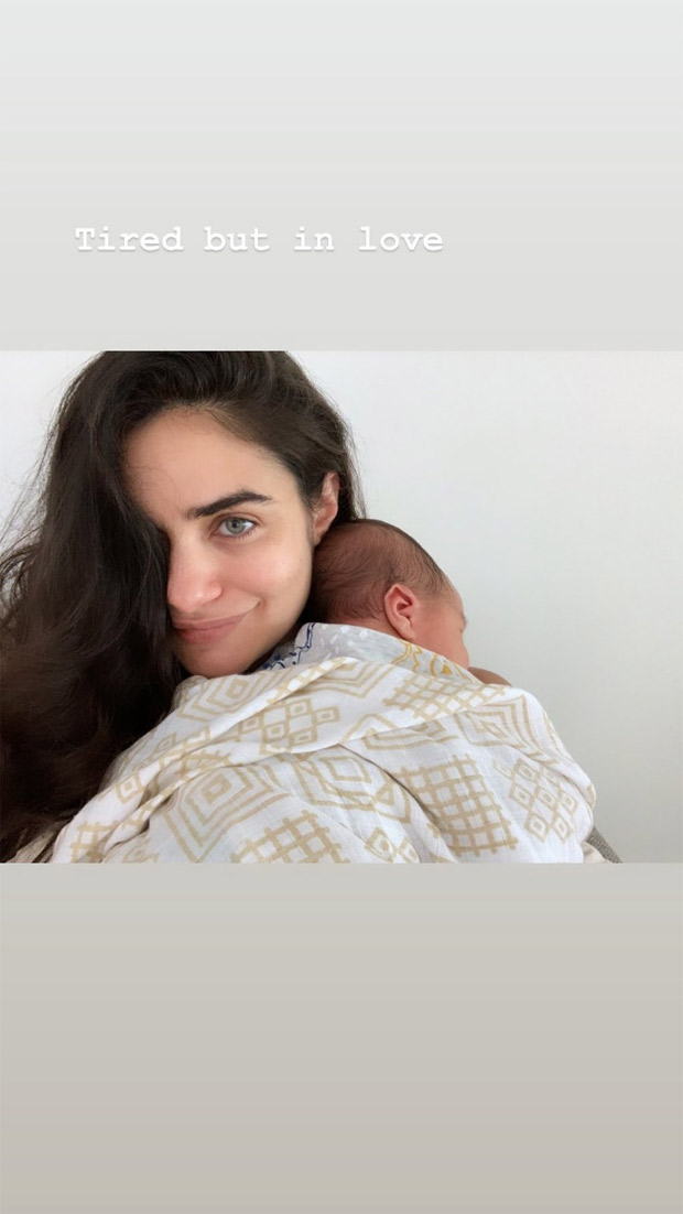 Arjun Rampal’s girlfriend Gabriella Demetriades shares a heartwarming picture with her new born son