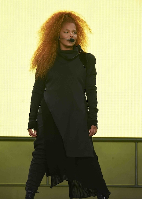 Janet Jackson And Her Red Hair Are In Control