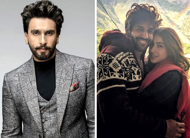 Ranveer Singh teases Love Aaj Kal 2 pair Kartik Aaryan and Sara Ali Khan 