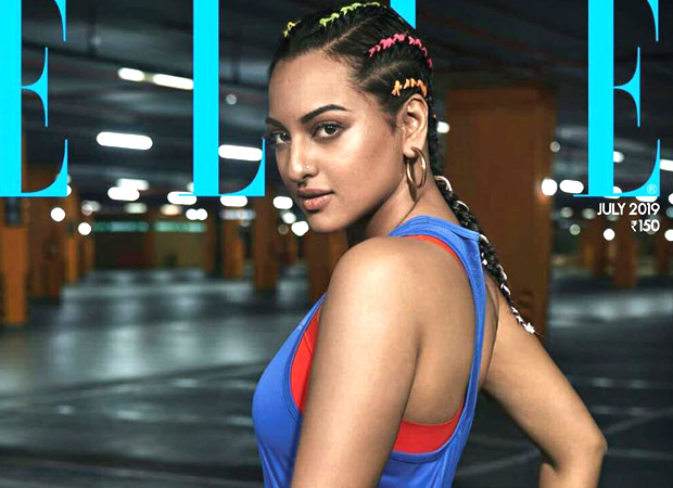 Sonakshi Sinha goes sporty on the cover of Elle magazine!