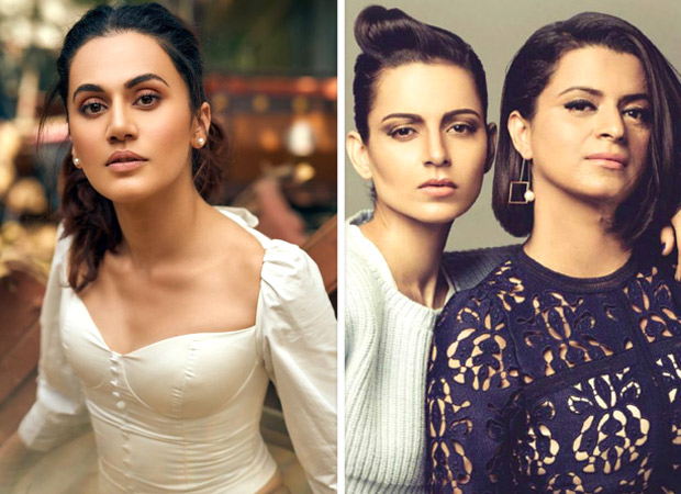 taapsee pannu reacts to kangana ranaut’s sister rangoli chandel calling her ‘sasti’ copy