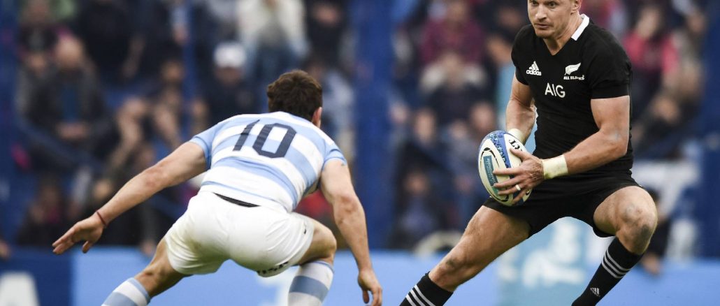 Rugby-All Blacks Pumas,