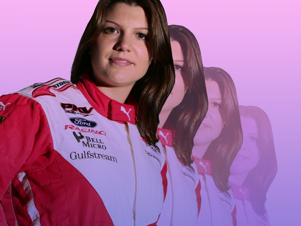 Katherine Legge Recovers Disappointment,