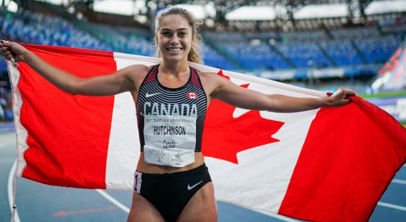 Nicole Hutchinson Canada 2019 Summer Universiade,