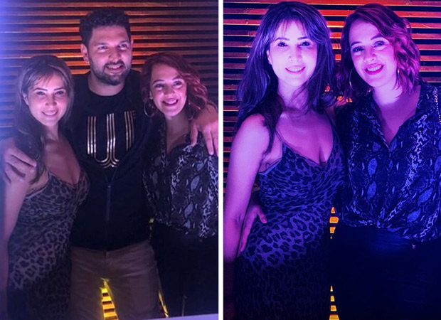 Inside Pics: Yuvraj Singh enjoys his retirement celebrations with wife Hazel Keech and ex-girlfriend Kim Sharma; Farhan Akhtar and Shibani Dandekar also attend the bash