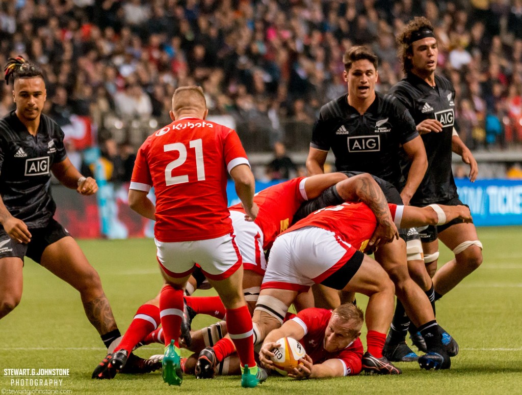 Canada vs Maori All Blacks - 171103 - Vancouver