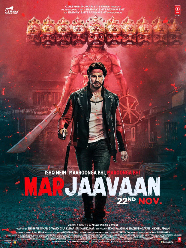 first look: sidharth malhotra to face off dwarf riteish deshmukh in intense revenge saga, marjaavaan, new release date out