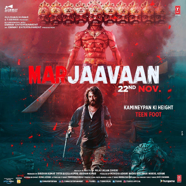 First Look: Sidharth Malhotra to face off dwarf Riteish Deshmukh in intense revenge saga, Marjaavaan, new release date out