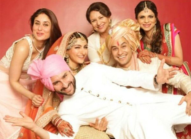 Kareena Kapoor and Saif Ali Khan are all smiles in this throwback picture from Kunal Khemmu and Soha’s wedding