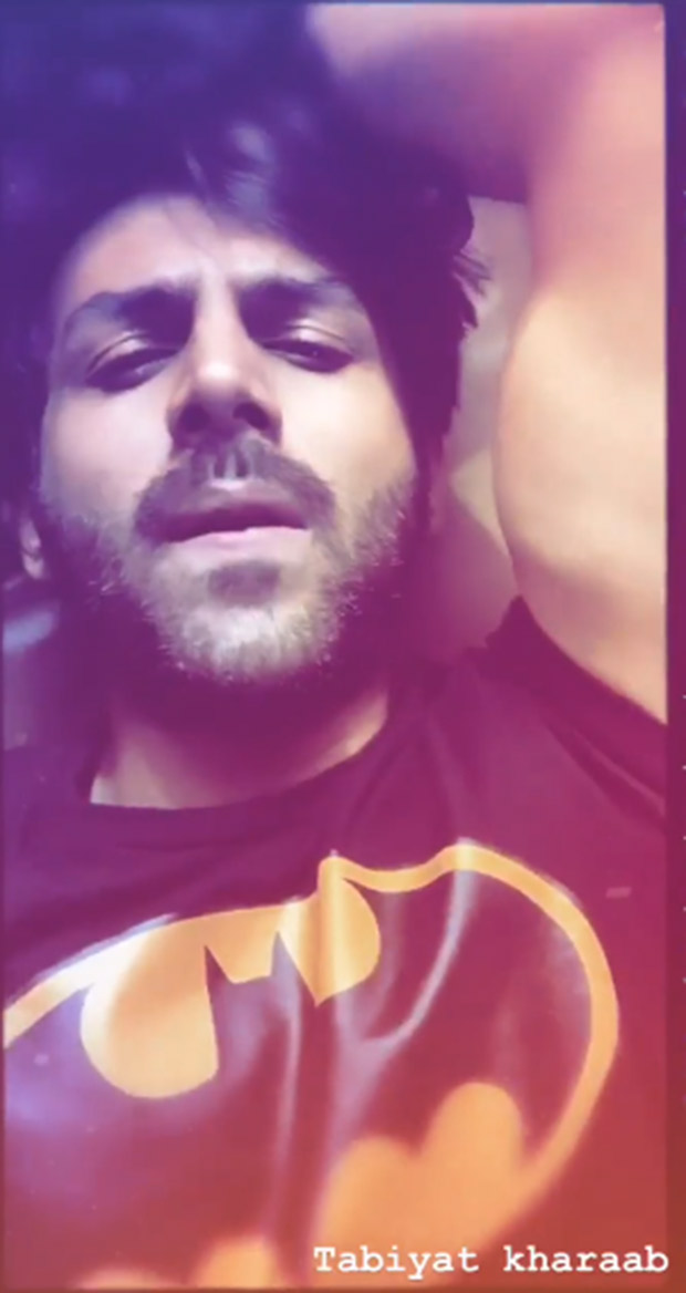 Kartik Aaryan continues his shoot in Bangkok despite being unwell 