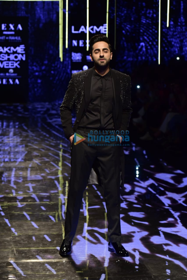 Lakme Fashion Week Winter/Festive 2019: Ayushmann Khurrana and Disha Patani dazzle as showstoppers for Rohit Gandhi and Rahul Khanna