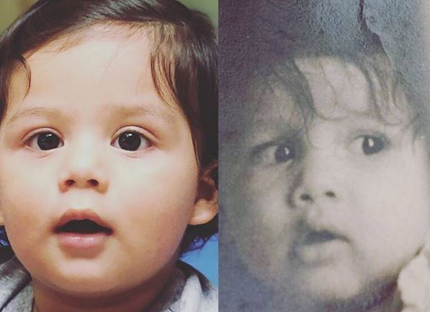 Spot the difference Shahid Kapoor posts a childhood picture of himself and his father 
