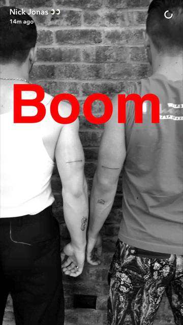 Joe Jonas' Dainty Tattoo Collection,