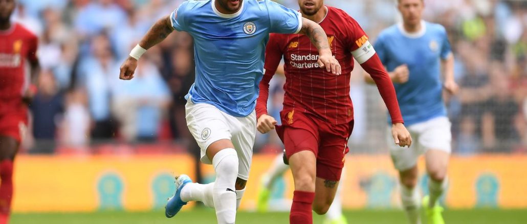 Manchester City community Shield Liverpool,