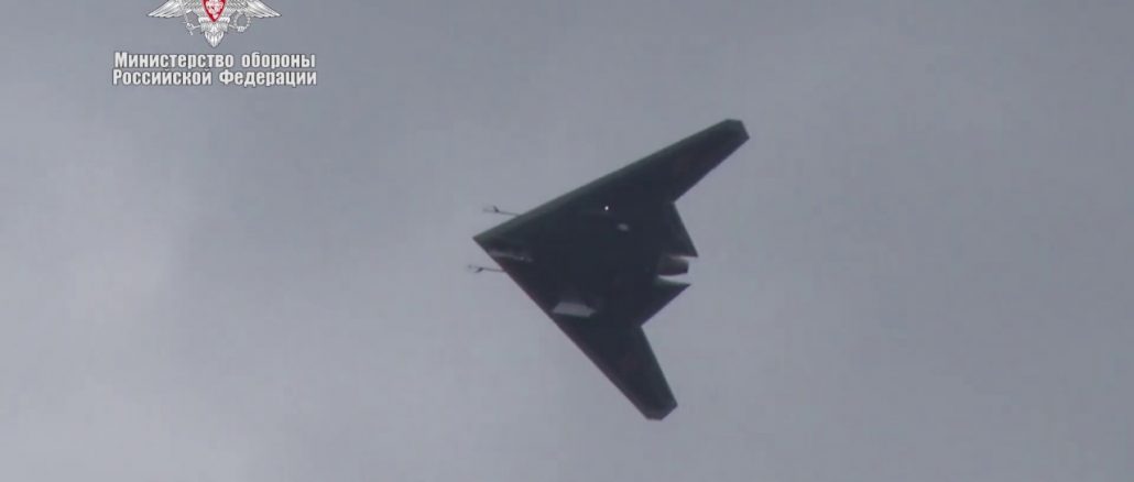 Russia Okhotnik-B Heavy Drone Groundbreaking Weapon,