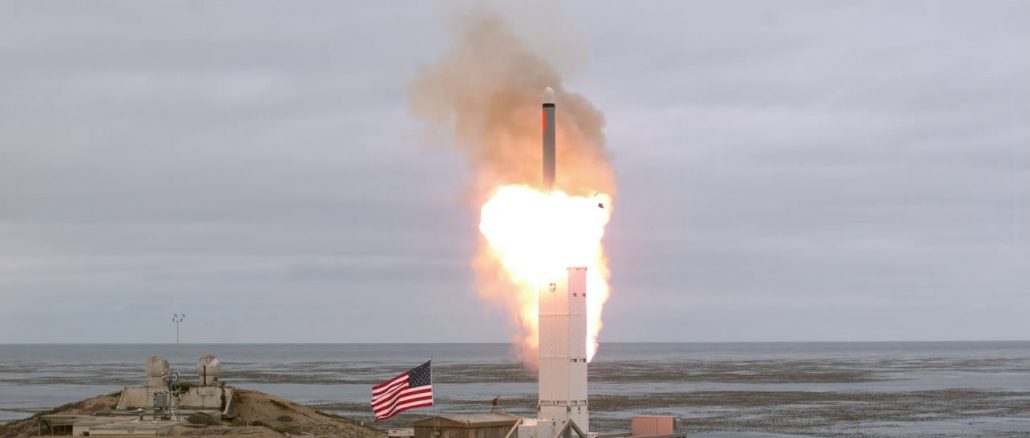 Russian Chinese Pentagon Intermediate-Range Missile Test,