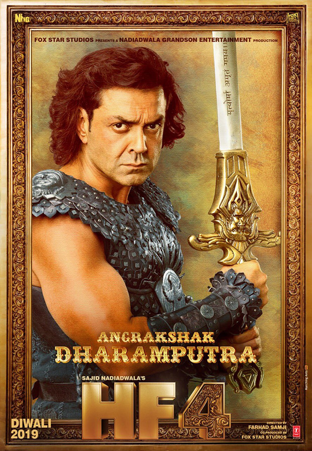 Housefull 4 Bobby Deol to don the role of a warrior named Dharamputra and Max as they travel back in time!