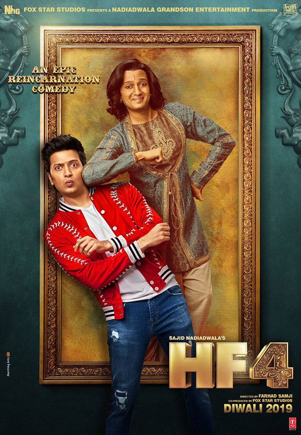 HOUSEFULL 4 The first look of Riteish Deshmukh is going to make it difficult to wait for the film!