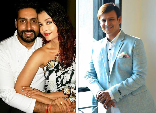 Abhishek Bachchan and Vivek Oberoi hug it out, months after Vivek shared a distasteful meme about Aishwarya Rai Bachchan