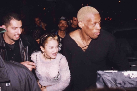 dennis rodman is mouthing off again-and madonna might not like it