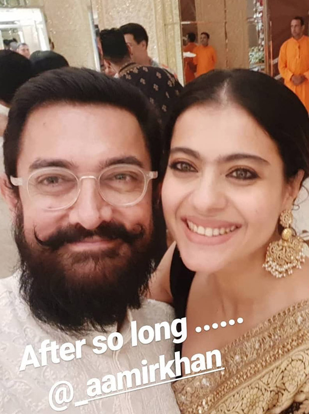 PHOTO ALERT: Fanaa stars Aamir Khan and Kajol reunite after ages during Ganesh Chaturthi celebrations