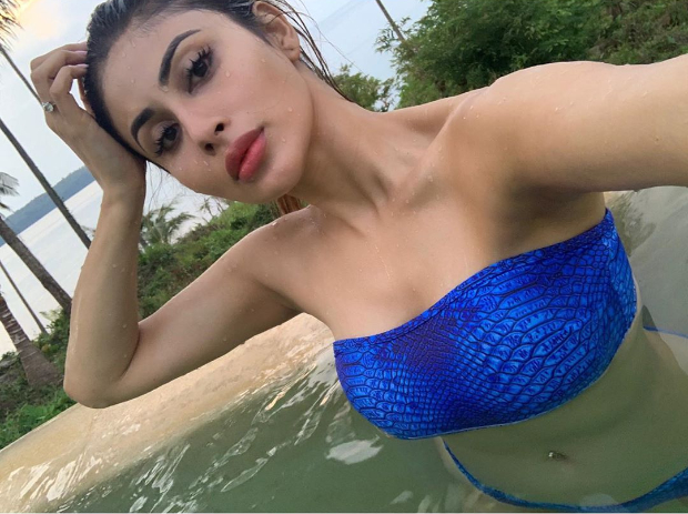 PHOTOS: Mouni Roy spends birthday weekend in a blue bikini in Thailand