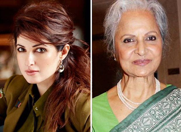 Waheeda Rehman reveals one thing from her bucket list; Twinkle Khanna gets surprised