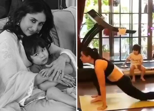 VIDEO: Taimur Ali Khan adorably watching Kareena Kapoor Khan working out is too cute
