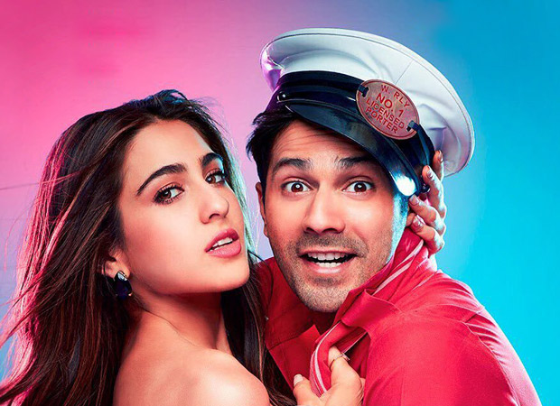 film set of varun dhawan and sara ali khan starrer coolie no 1 catches fire