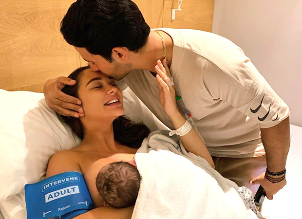 amy jackson and fiancé george panayiotou blessed with a baby boy