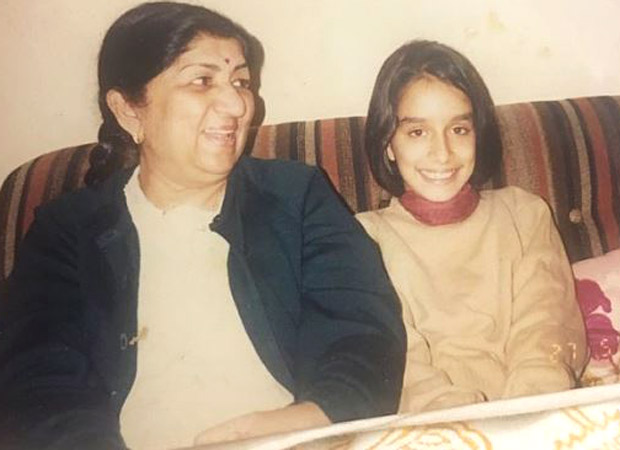 Throwback: Shraddha Kapoor wishes grandaunt Lata Mangeshkar with this unseen picture