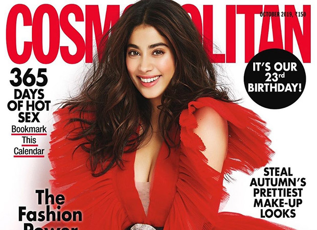 Janhvi Kapoor looks aesthetically pleasing in red as she graces the cover of Cosmopolitan on its 23rd anniversary