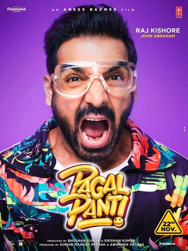 Pagalpanti John Abraham, Anil Kapoor, Ileana D'Cruz and others unveil their CRAZY first look posters 