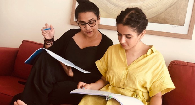 Shakuntala Devi: Vidya Balan and Sanya Malhotra bond over script as they gear up to play mother-daughter in the biopic