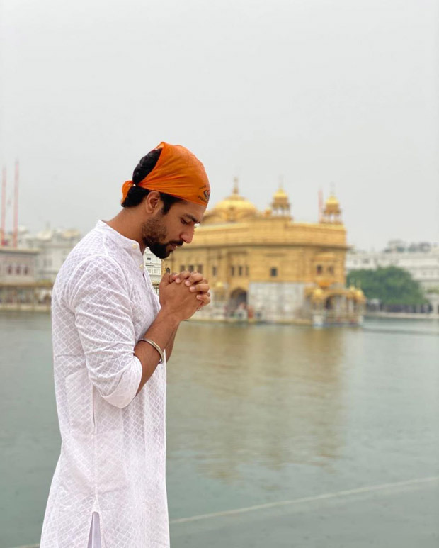 Vicky Kaushal seeks blessings at the Golden Temple in Amritsar before second schedule of Sardar Udham Singh