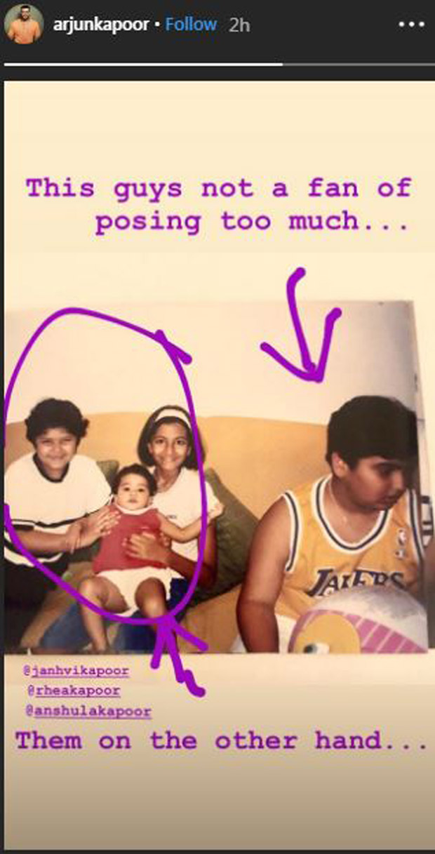 throwback: arjun kapoor’s childhood swag was always high despite not being much of a poser