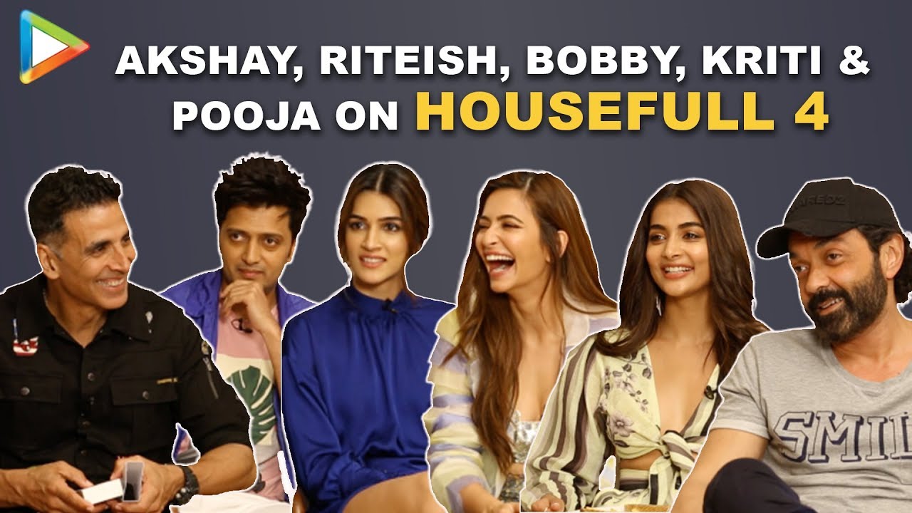 Housefull 4 cast Riteish Deshmukh, Bobby Deol and Kriti Sanon discuss their box-office expectations