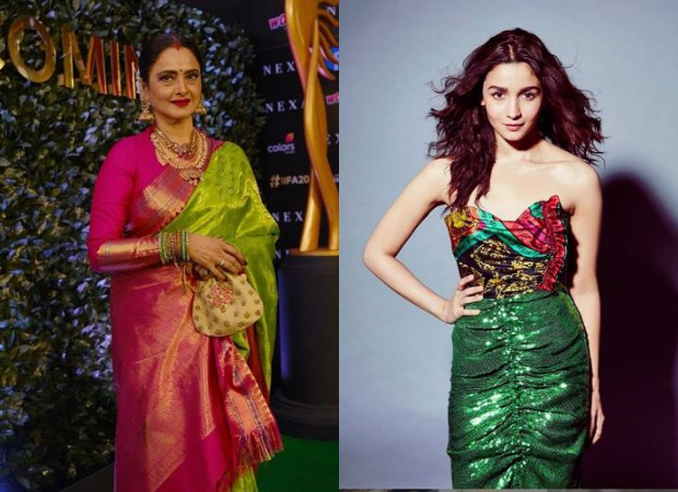 Watch: Rekha imitates Alia Bhatt's popular dialogue from the film Gully Boy