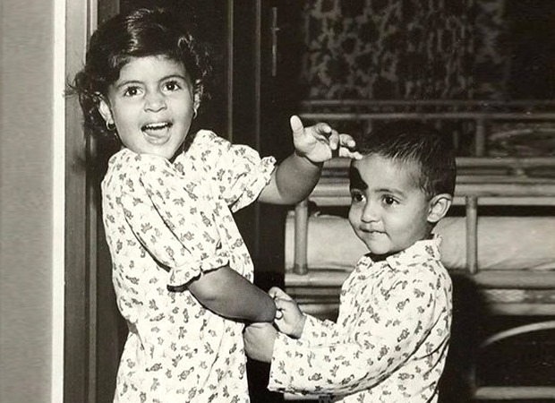 Amitabh Bachchan shares a throwback picture of Abhishek Bachchan and Shweta Bachchan in their prime!