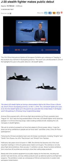 China's Chengdu J-20 Stealth Fighter,